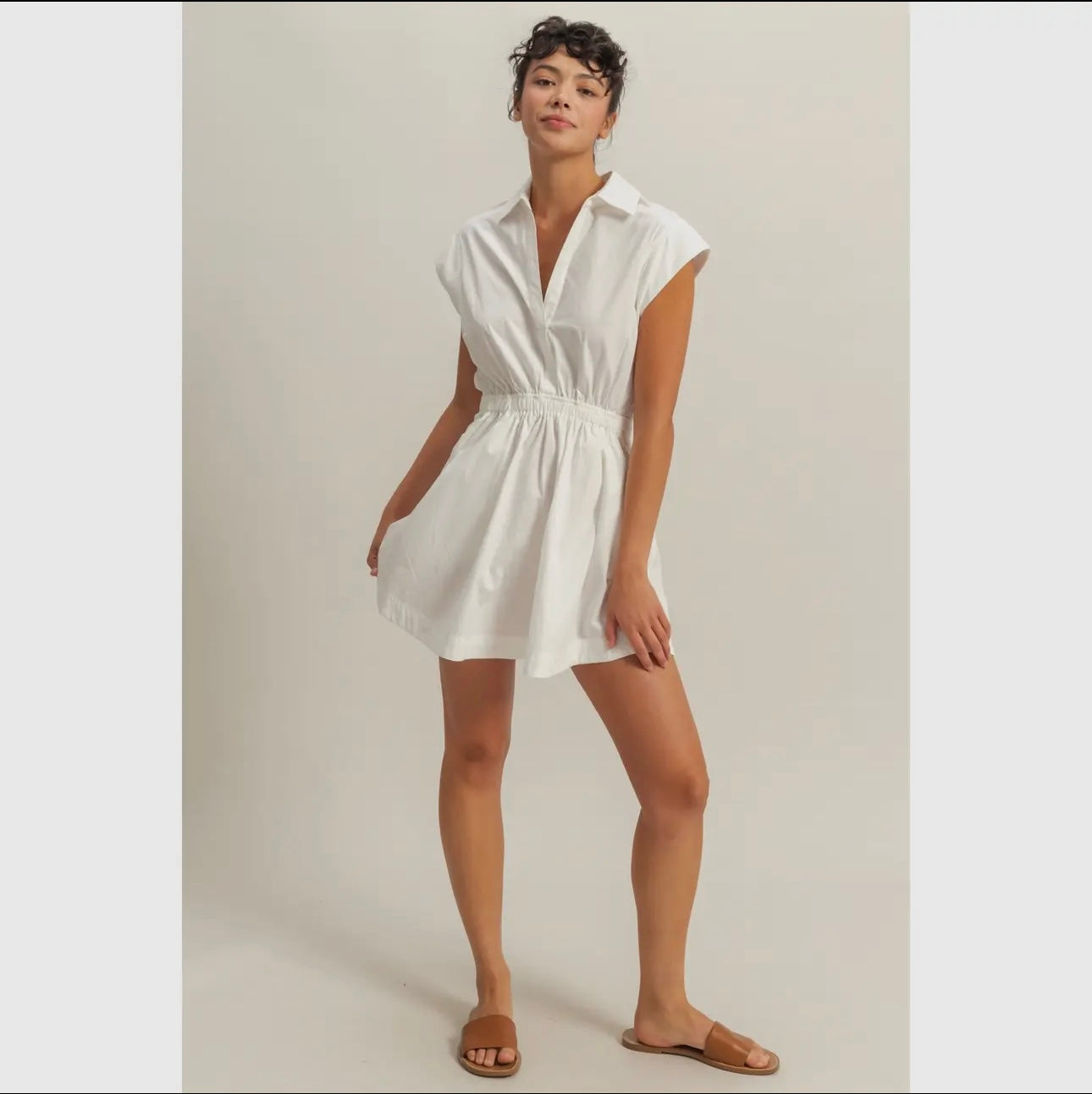 White Flirty Dress