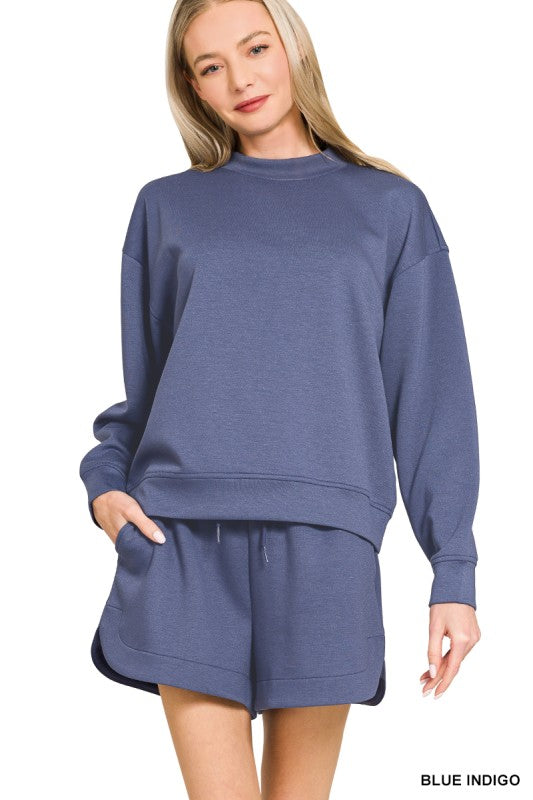 SCUBA PULLOVER & SHORTS SET