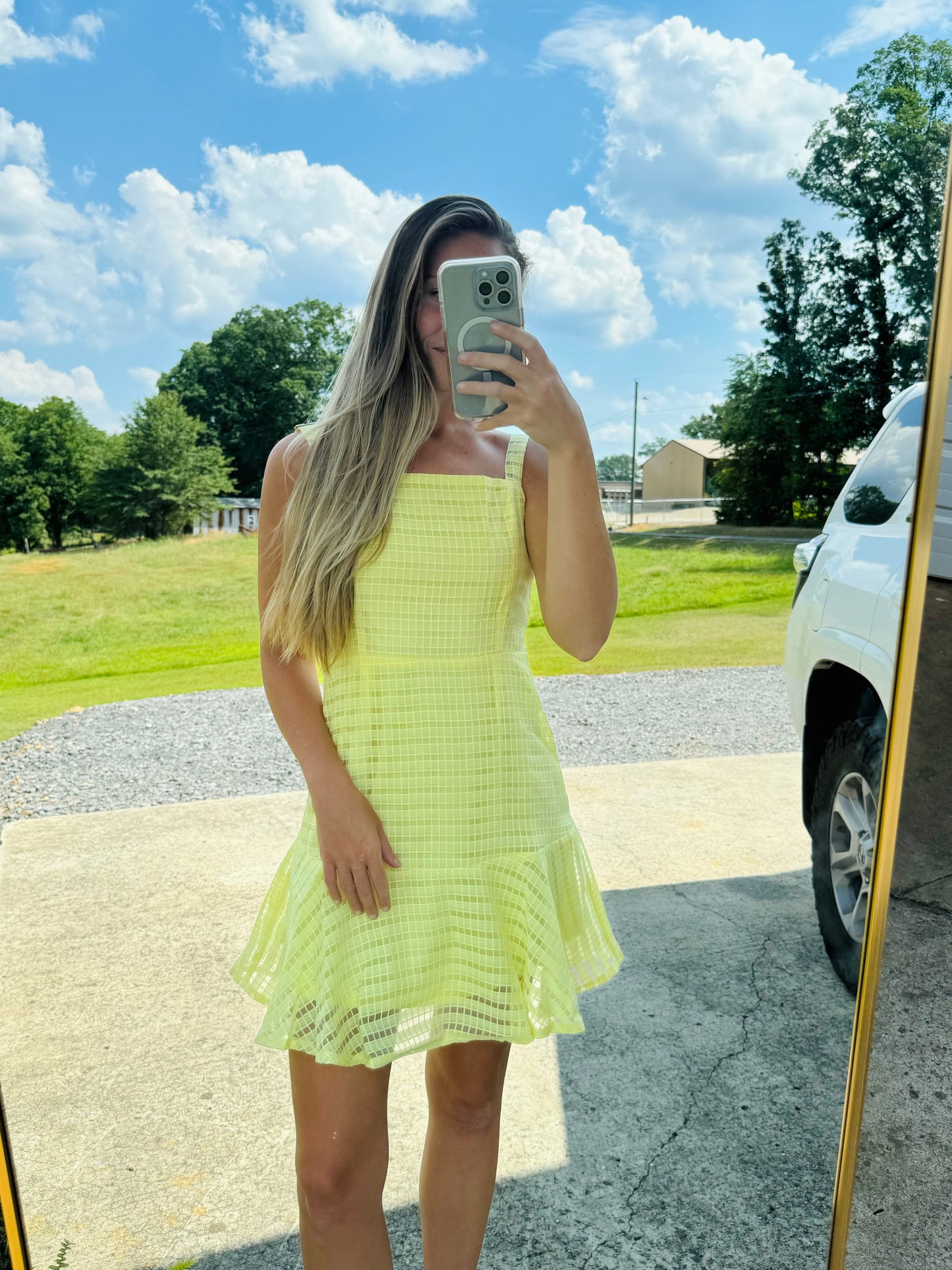 Lilly Peplum Mini Dress