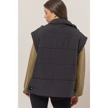 Oversized Puffer Vest