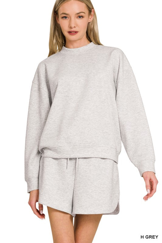 SCUBA PULLOVER & SHORTS SET